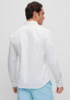 Hugo Boss Two Tone Cotton Shirt, White