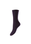 HJ Softop Wool Rich Socks, Blackberry