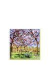Ihr Monet Printemps a Giverny Napkins, Purple Multi