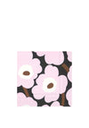 Ihr Marimekko Unikko Embossed Floral Print Napkins, Rose