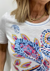 Barbara Lebek Graphic Print T-Shirt, White Multi