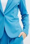 Ichi Kate Jersey Single Breasted Blazer, Blithe