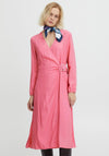 Ichi Belted Wrap Midi Dress, Chateau Rose