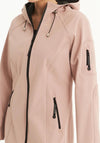 Ilse Jacobsen Rain 37 Long Raincoat, Adobe Rose