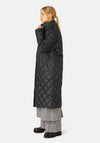 Ilse Jacobsen Walk 04 Long Quilted Coat, Black