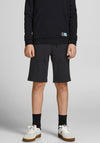 Jack & Jones Boy Basic Sweat Shorts, Black