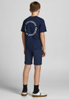 Jack & Jones Boy Basic Sweat Shorts, Navy Blazer