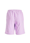 Jack & Jones Boys Digitali Sweat Shorts, Lavender