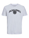 Jack & Jones Boys Ounce Logo Short Sleeve Tee, White
