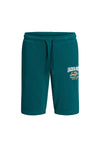 JJack & Jones Boys Logo Sweat Shorts, Storm