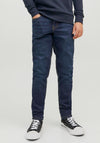 Jack & Jones Boy Glenn Original 550 Slim Jeans, Blue Denim