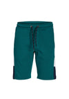 Jack & Jones Boys Logo Blocking Sweat Shorts, Storm