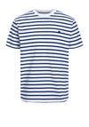 Jack & Jones Badge Heavy T-Shirt, Estate Blue