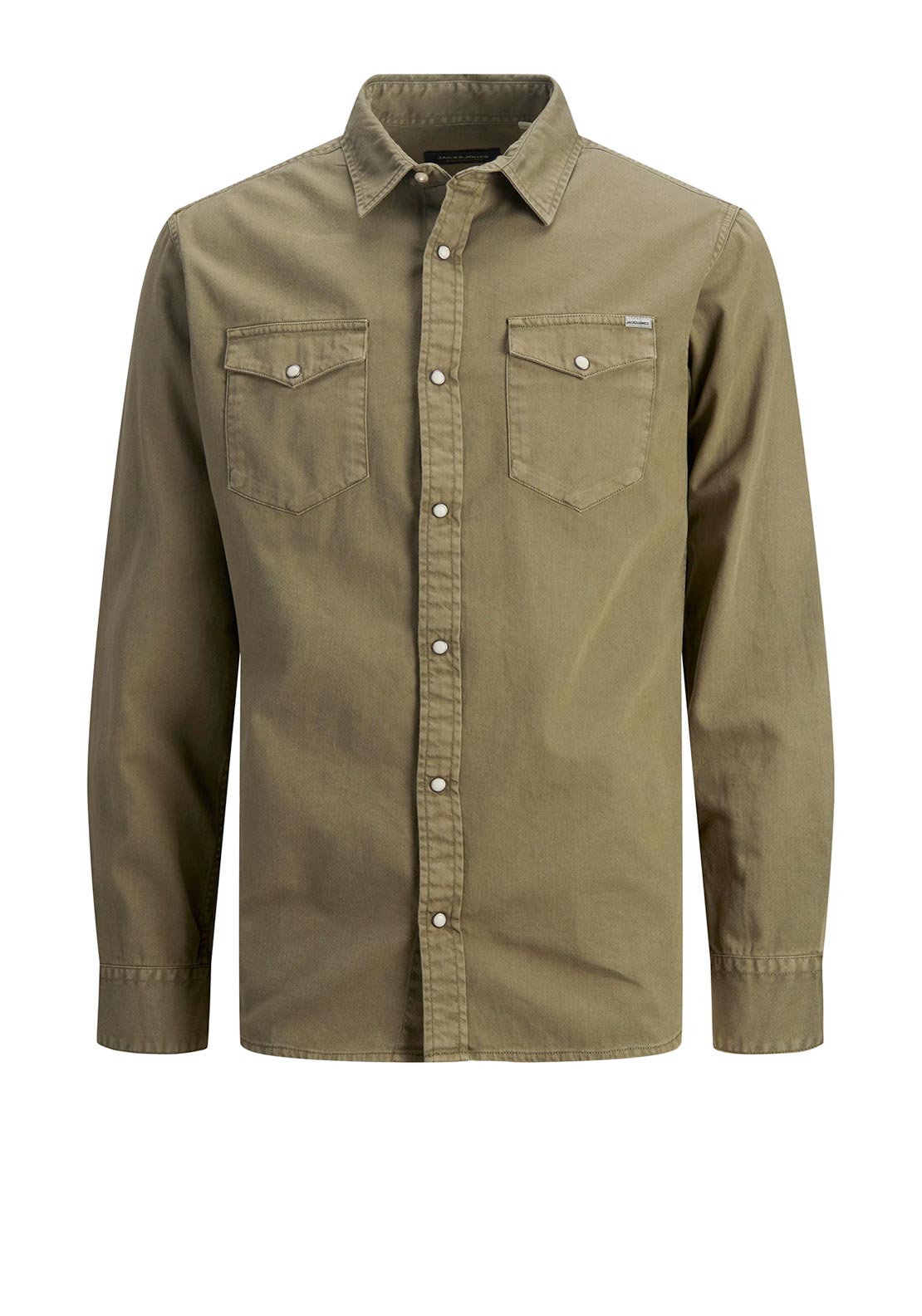 Jack & Jones Boys Sheridan Long Sleeve Shirt, Forest Night