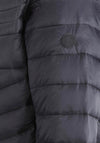 Jack & Jones Boys Hero Puffer Collar Jacket, Black