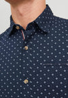 Jack & Jones Trekota Detail Shirt, Navy Blazer
