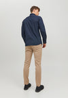 Jack & Jones Trekota Detail Shirt, Navy Blazer