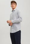 Jack & Jones Trekota Detail Shirt, Cloud Dancer