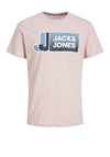Jack & Jones Logan Big Scale T-Shirt, Violet Ice