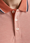 Jack & Jones Classic Polo Shirt, Apricot Brandy