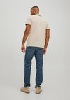 Jack & Jones Classic Polo Shirt, White Pepper
