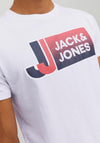 Jack & Jones Logan Big Scale T-Shirt, White