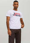 Jack & Jones Logan Big Scale T-Shirt, White