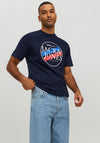 Jack & Jones Cody T-Shirt, Navy Blazer
