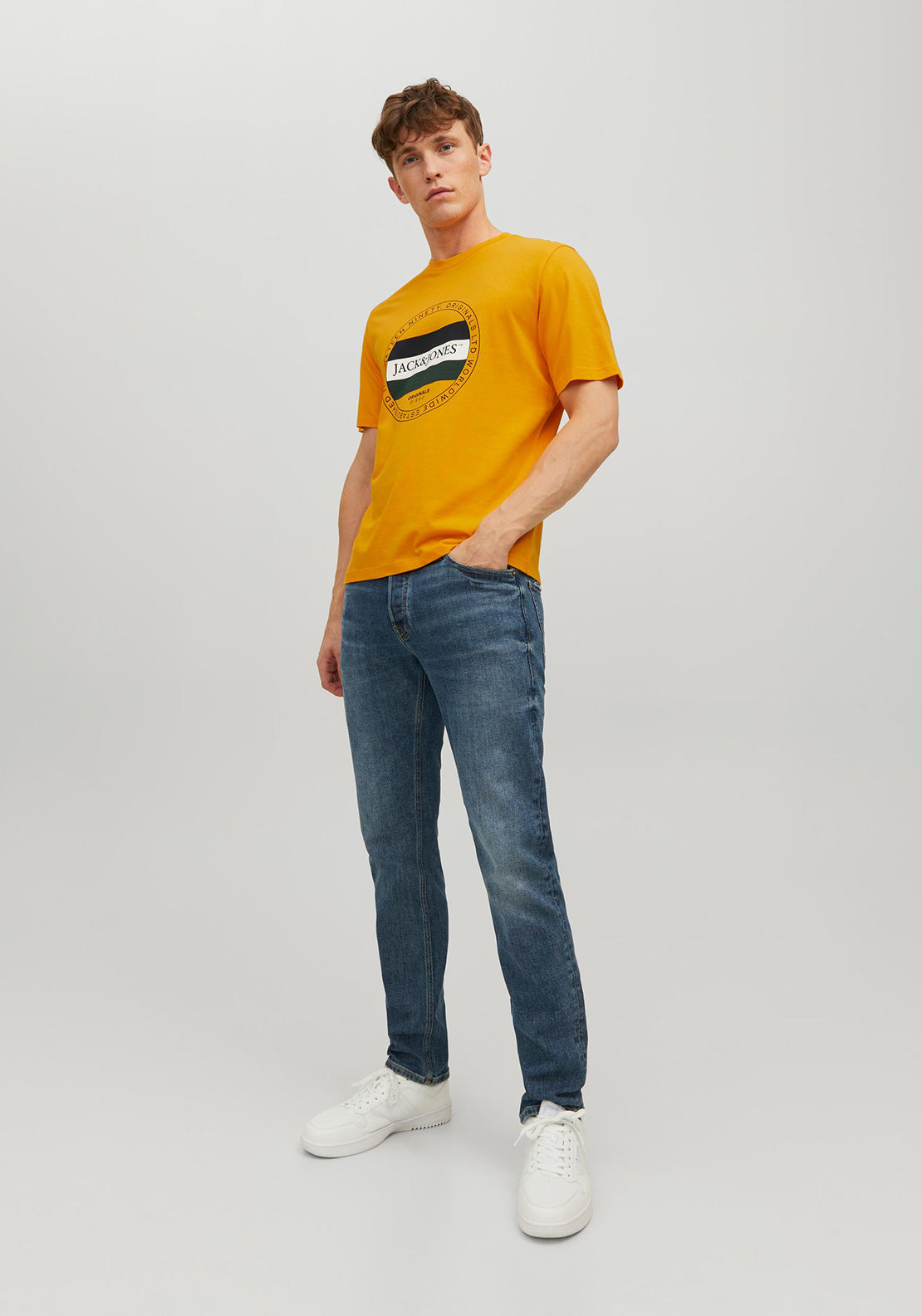 Jack & Jones Cody T-Shirt, Island Poppy