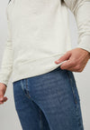 Jack & Jones Cody Hoodie, White Melange