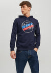 Jack & Jones Cody Hoodie, Navy Blazer