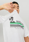 Jack & Jones Cody Summer T-Shirt, Bright White