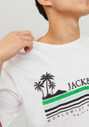 Jack & Jones Cody Summer T-Shirt, Bright White