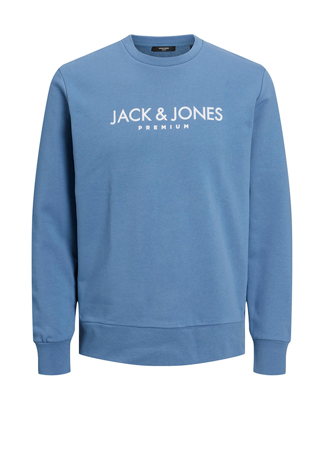 Jack & Jones Jake Logo Sweatshirt, Blue Horizon