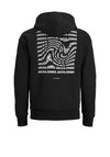 Jack & Jones Twirl JJ Studio Hoodie, Black