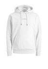 Jack & Jones Twirl JJ Studio Hoodie, White
