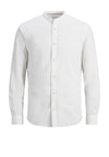 Jack & Jones Boy Summer Band Long Sleeve Shirt, White