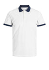 Jack & Jones Terakota Polo Shirt, White