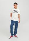 Jack & Jones Becs T-Shirt, Cloud Dancer