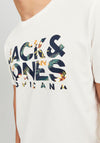 Jack & Jones Becs T-Shirt, Cloud Dancer