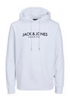 Jack & Jones Jake Logo Hoodie, White