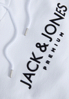 Jack & Jones Jake Logo Hoodie, White