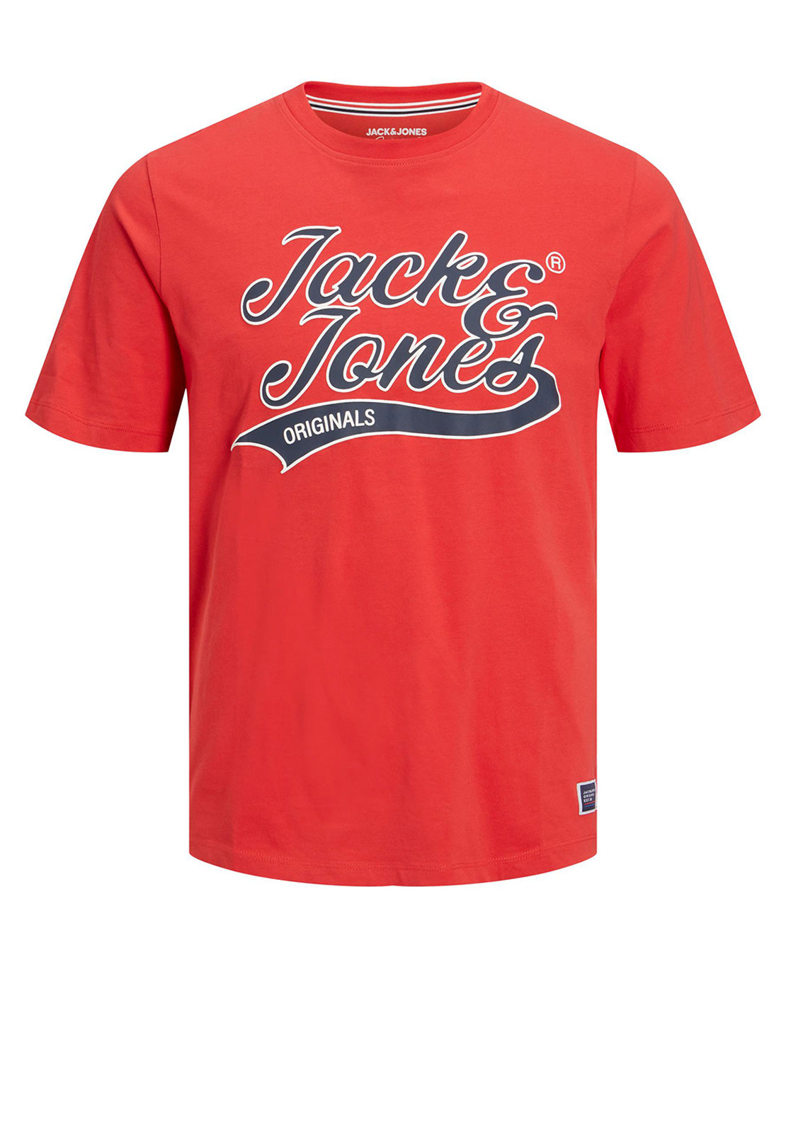 Jack & Jones Trevor Upscale T-Shirt, Rococco Red