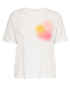 JDY Vivi Print T-Shirt, Cloud Dancer