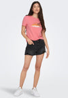 JDY Michigan Graphic T-Shirt, Tea Rose