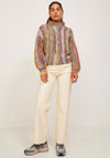 JJXX Jackie Turtleneck Jumper, Dawn Pink Multi