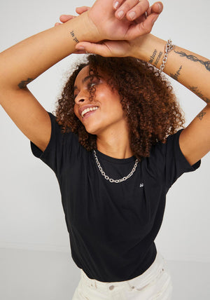 JJXX Anna Small Logo T-Shirt, Black