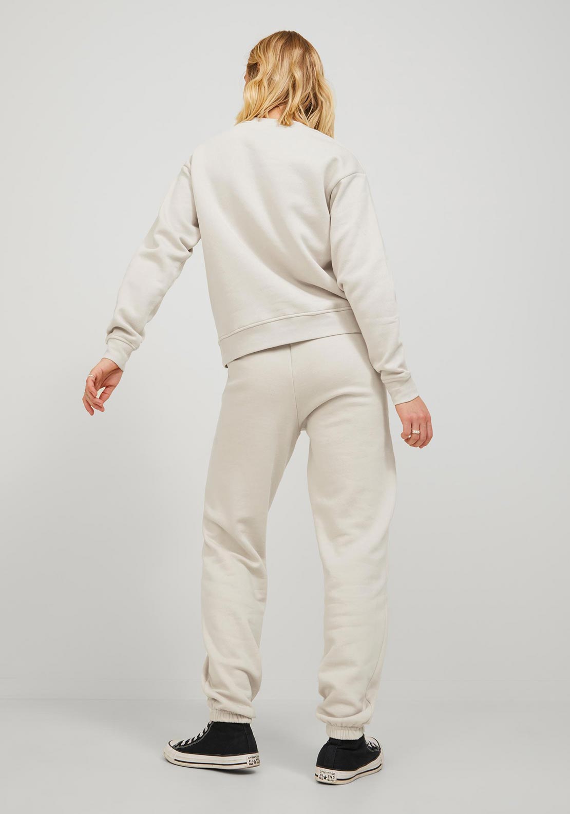 JJXX Abbie Crew Neck Sweatshirt, Moonbeam