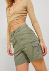 JJXX Holly Cargo Shorts, Four Leaf Clover
