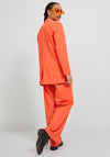 JJXX Mary Linen High Waisted Trousers, Puffins Bill